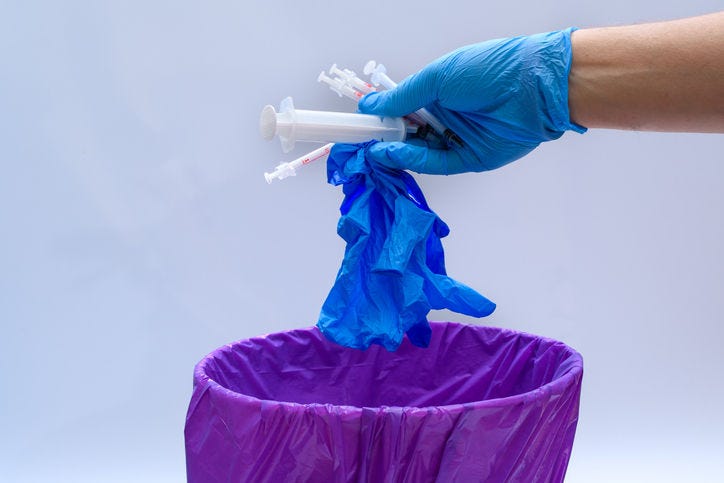 What is cytotoxic waste