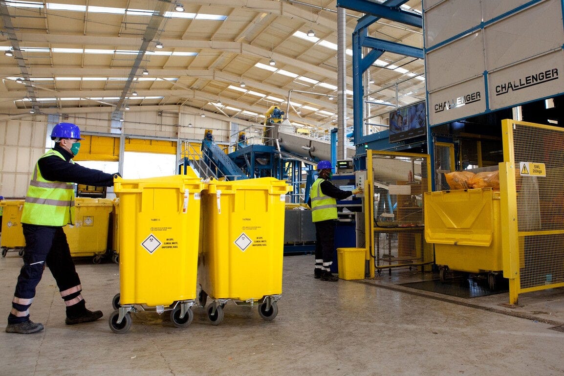 The Stericycle team - experts in clinical waste management