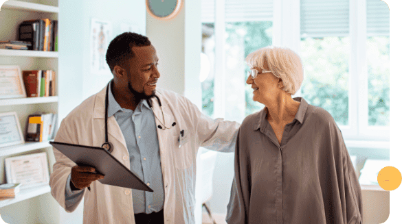 Healthcare professionals utilising Stericycle's single-use instrument recycling solution in a clinical setting